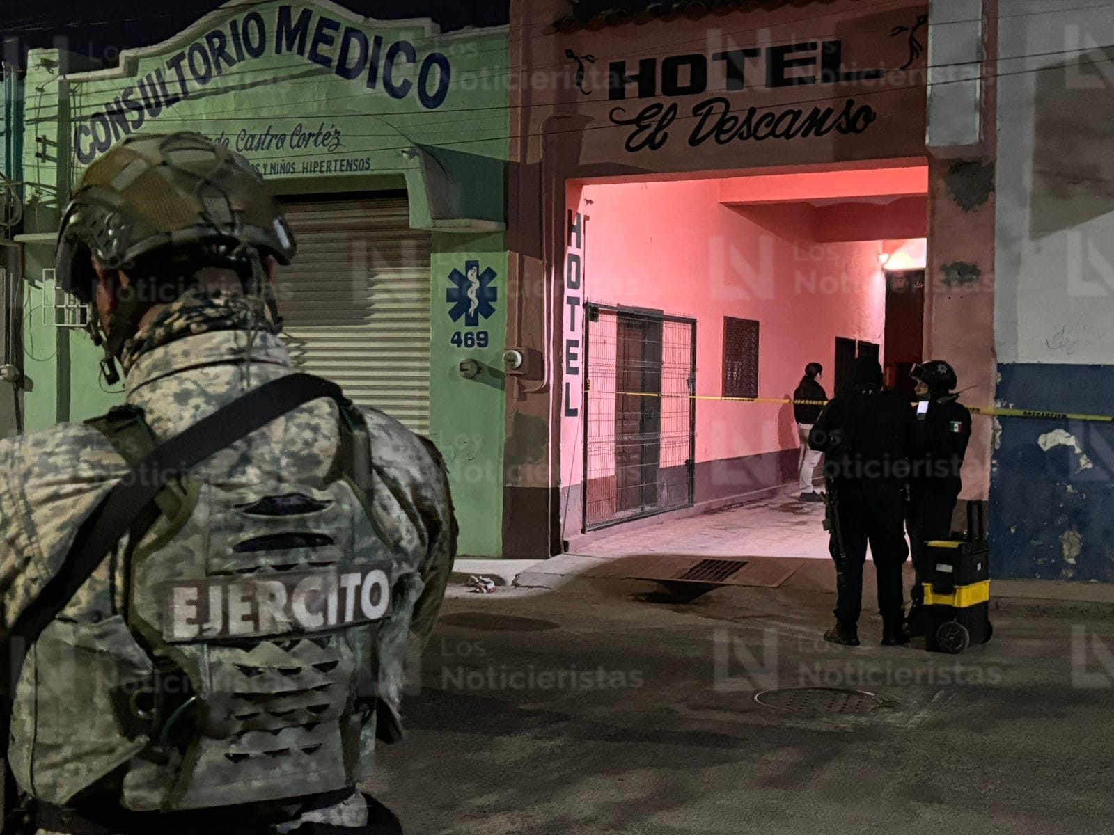 Hombre es ejecutado en un hotel en el Centro de Culiacán, Sin.