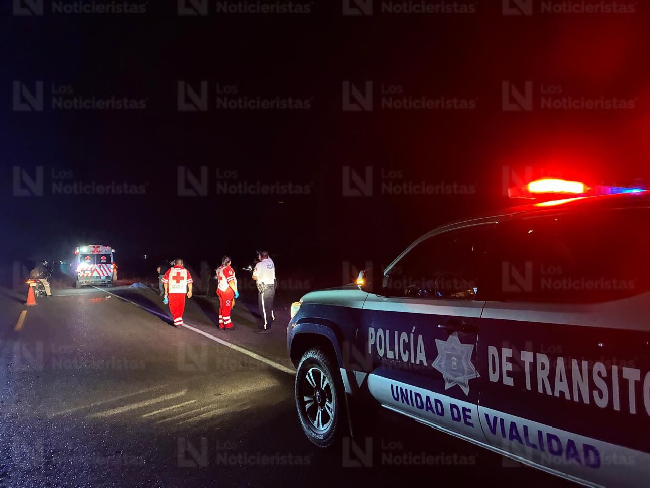 Hombre fallece atropellado en carretera Culiacán-Eldorado