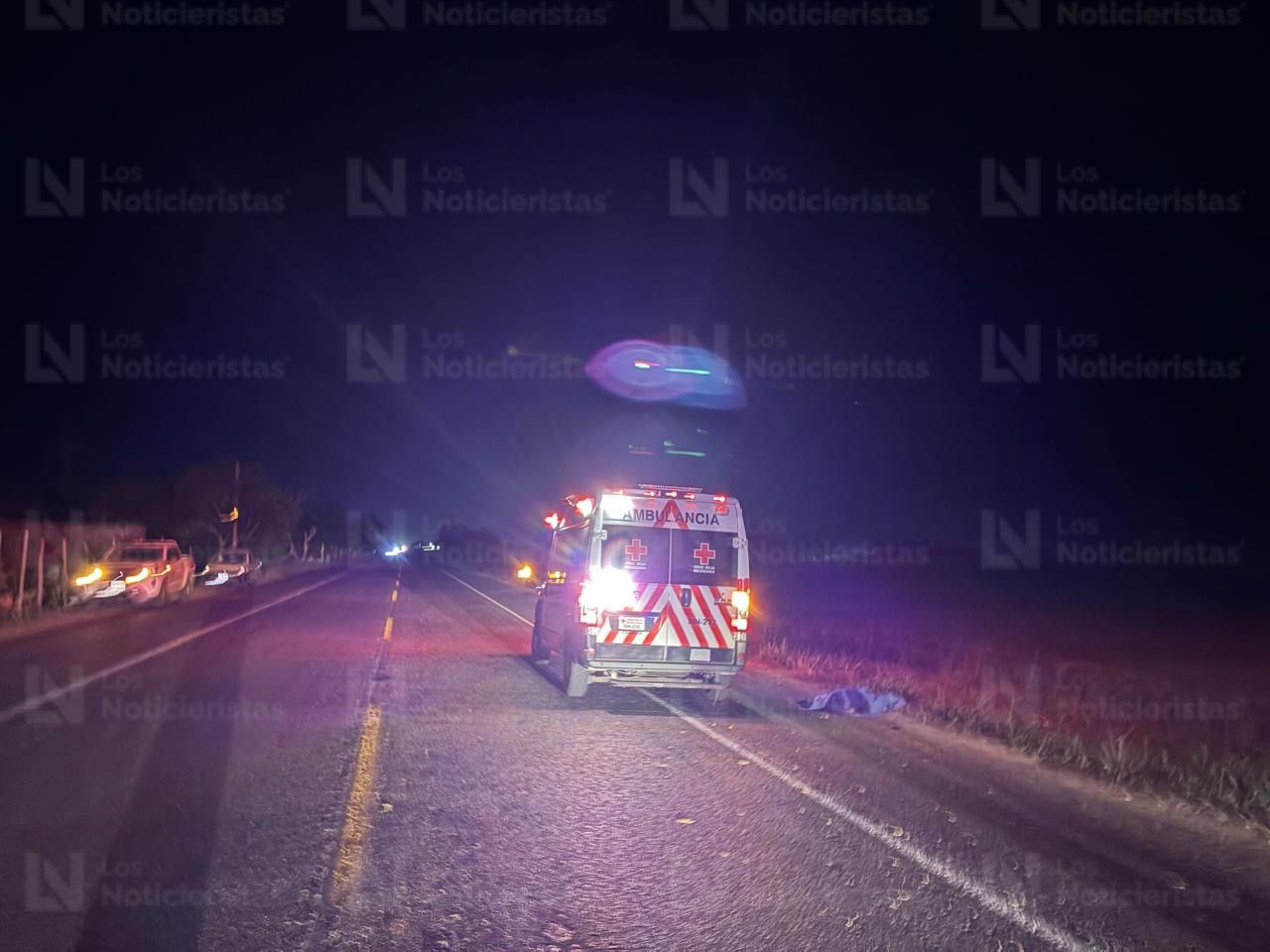 Hombre fallece atropellado en carretera Culiacán-Eldorado