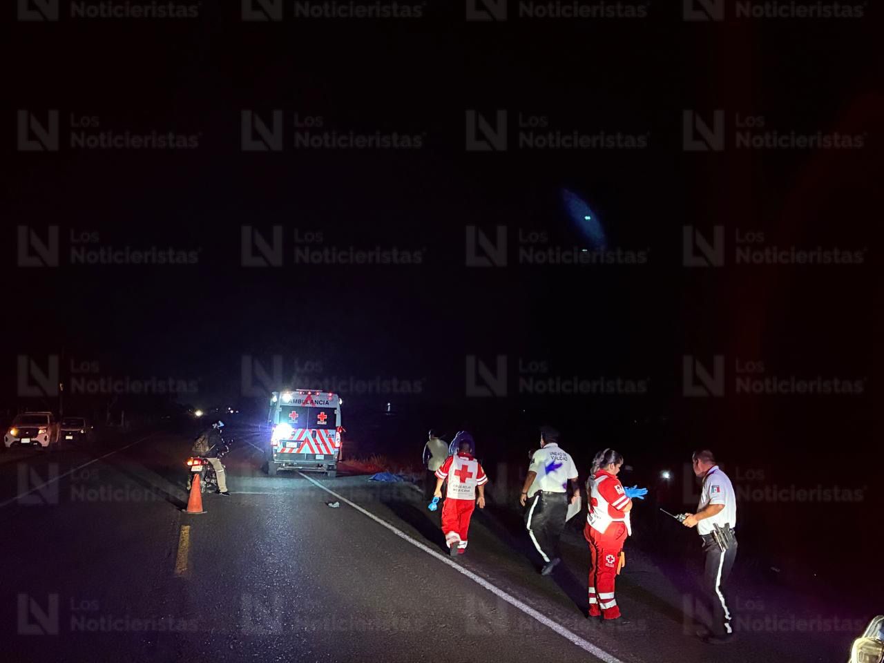 Hombre fallece atropellado en carretera Culiacán-Eldorado