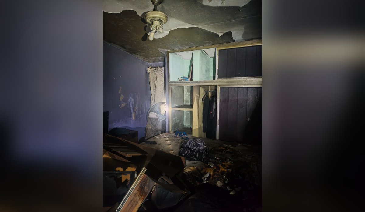 Hombre incendia su casa tras salir de un centro de rehabilitación en Los Mochis, Sin.