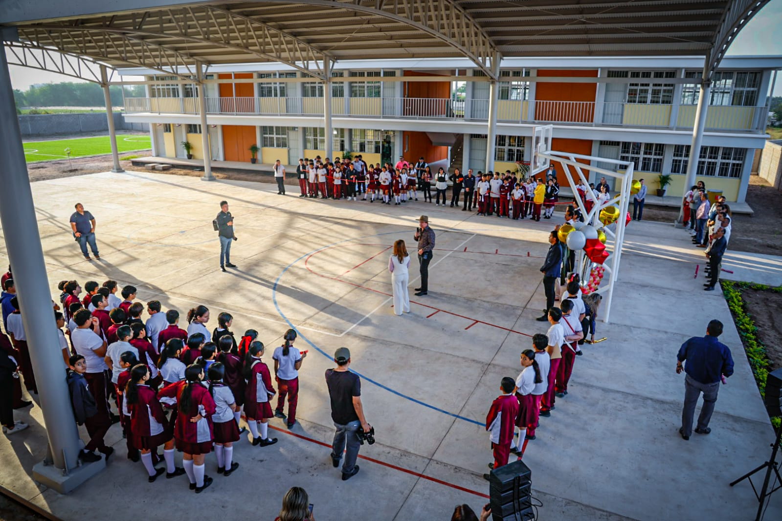 La nueva secundaria en Alturas del Sur ya está en marcha