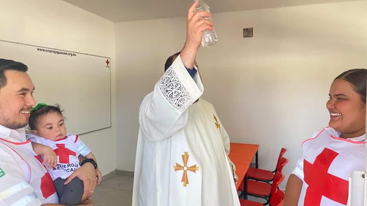 Inauguración de Cruz Roja en Ruiz Cortines