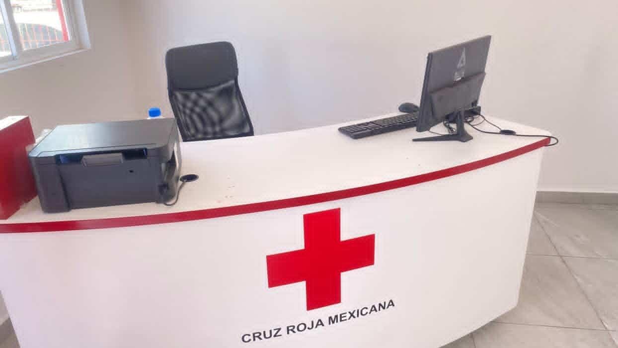 Inauguración de Cruz Roja en Ruiz Cortines