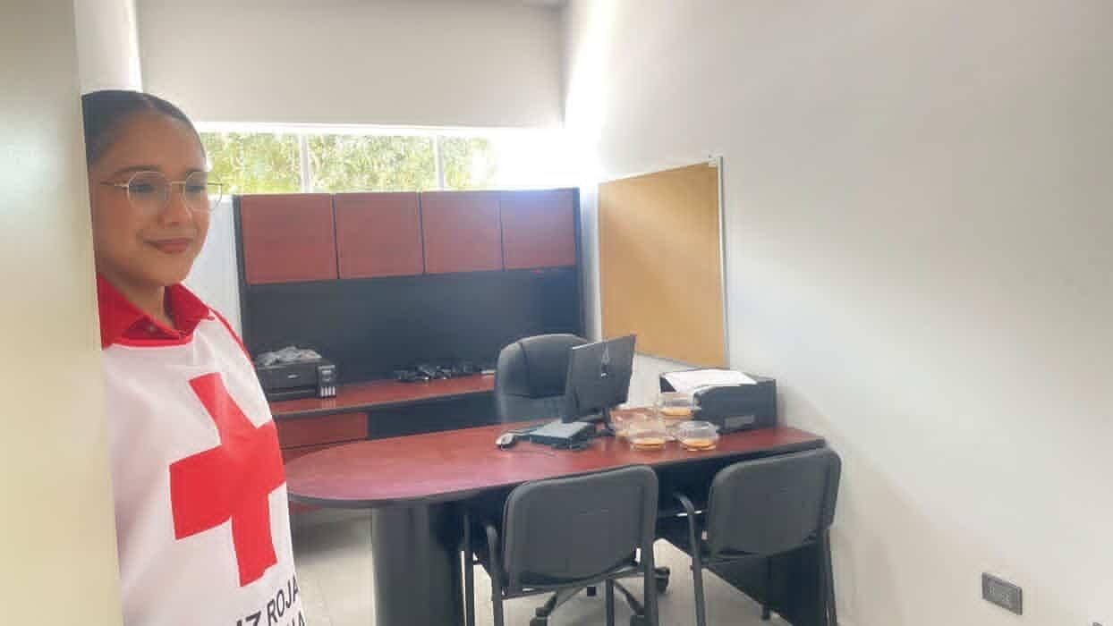 Inauguración de Cruz Roja en Ruiz Cortines