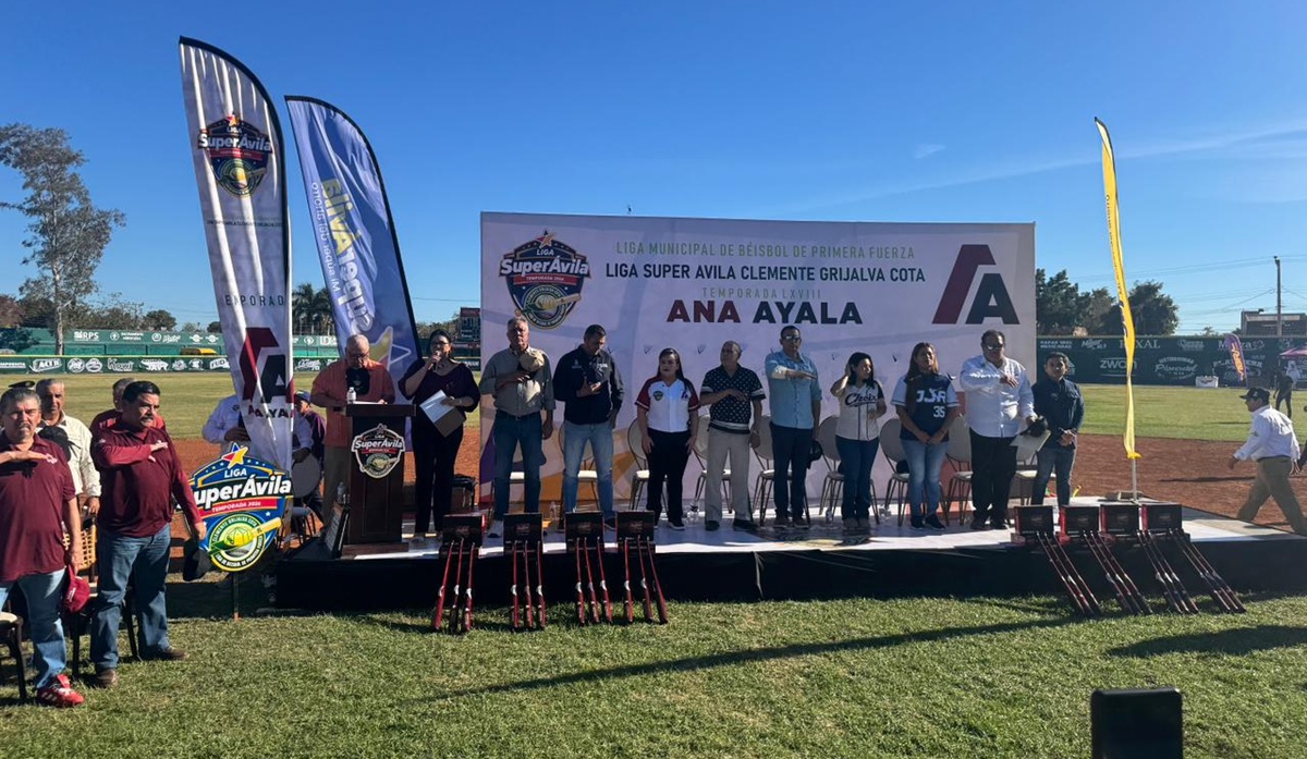 Inauguran Liga Clemente Grijalva Cota