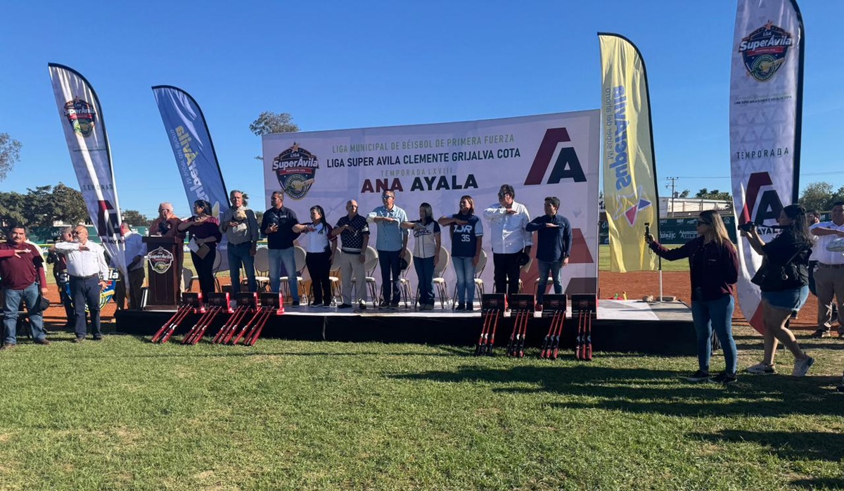 Inauguran Liga Clemente Grijalva Cota