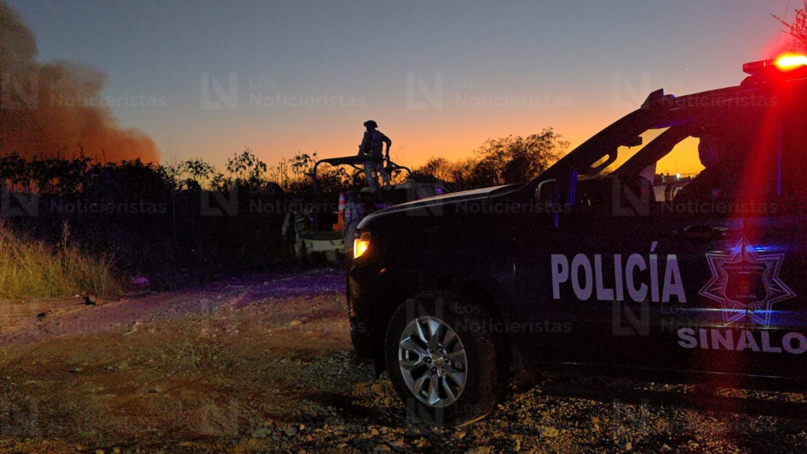 Se registra incendio en basurón del Piggy Back, al sur de Culiacán