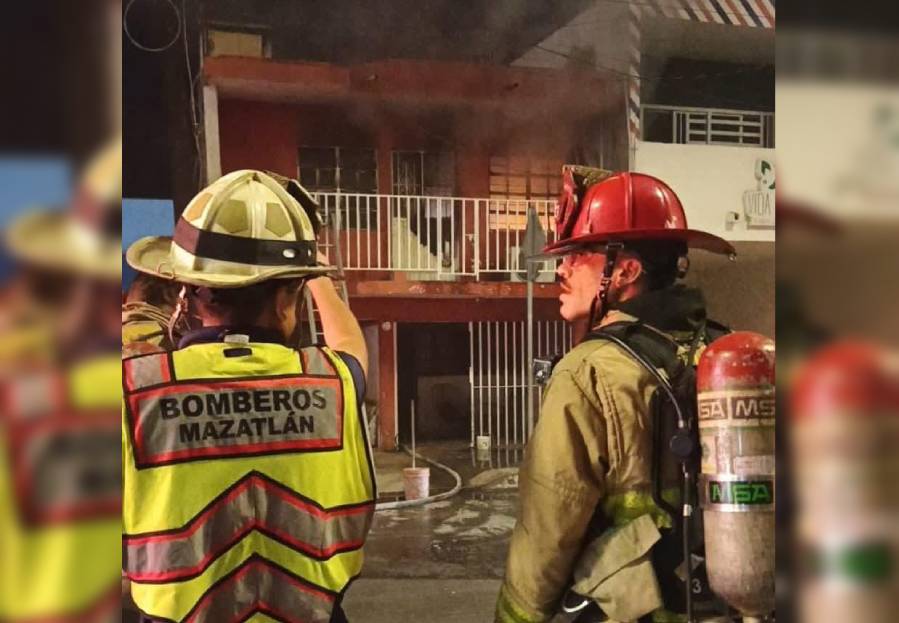 incendio en loma atravesada mazatlan moviliza a los cuerpos de emergencia