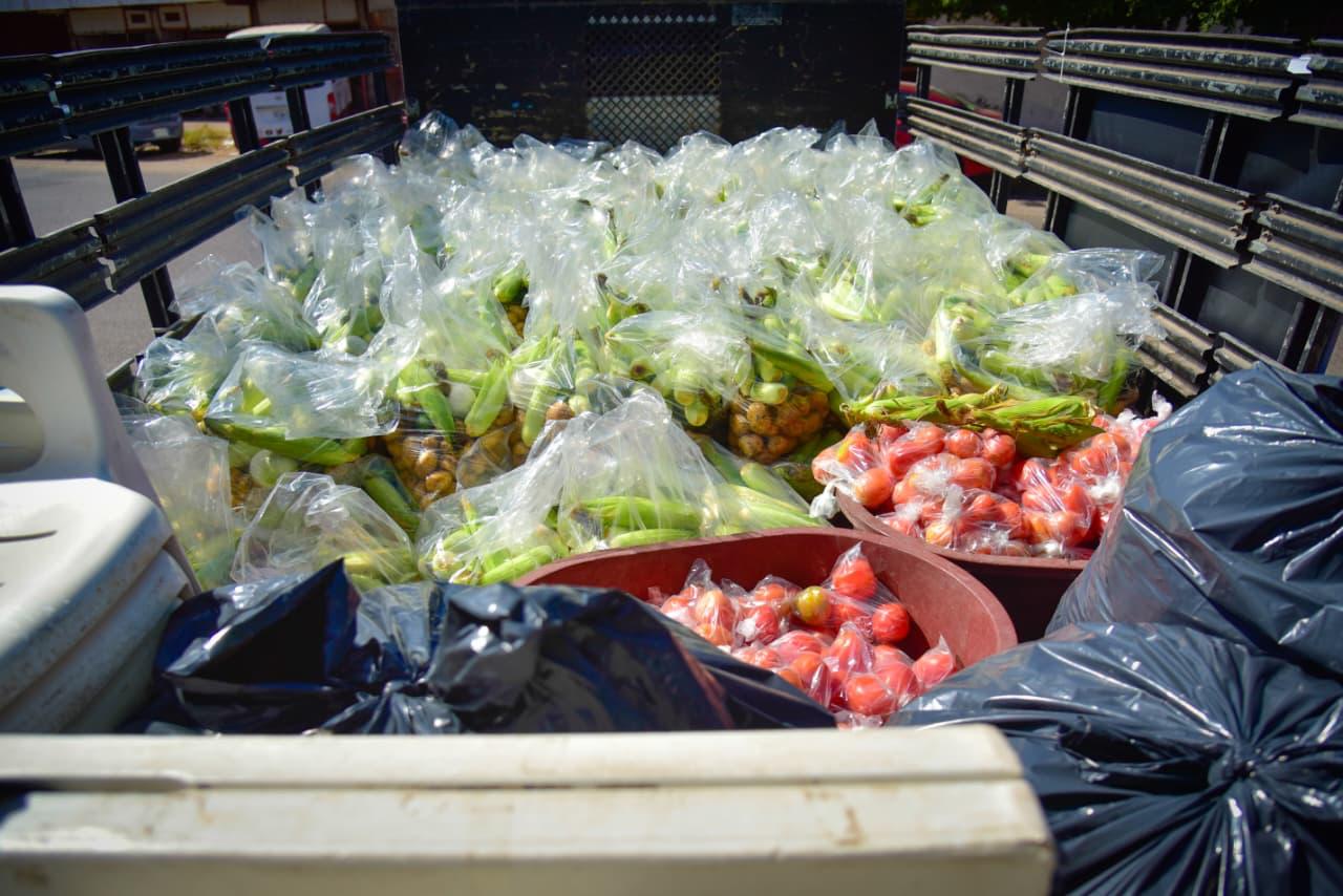 Apoyos alimentarios del programa Cuaresma DIFerente en Ahome