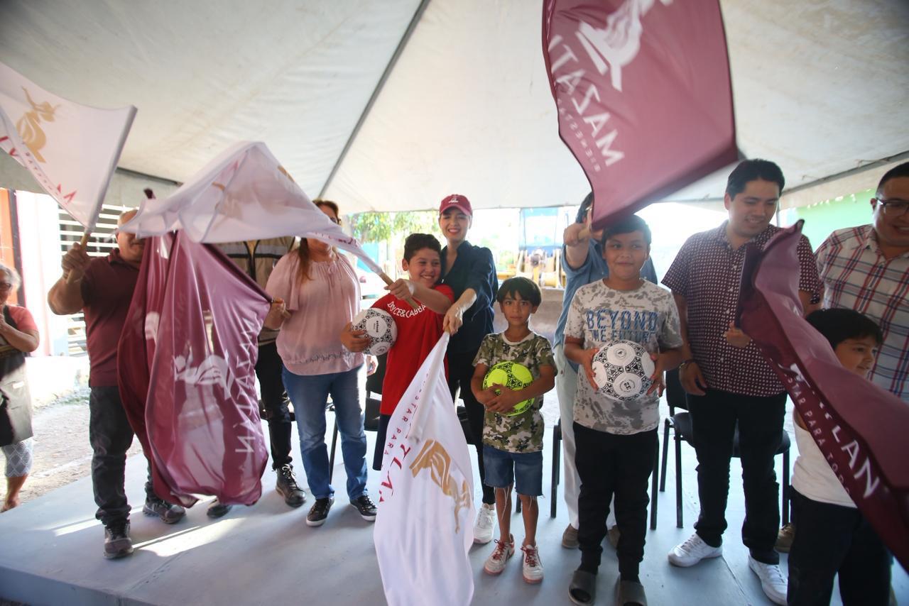 Ayuntamiento de Mazatlán inicia pavimentación en dos colonias