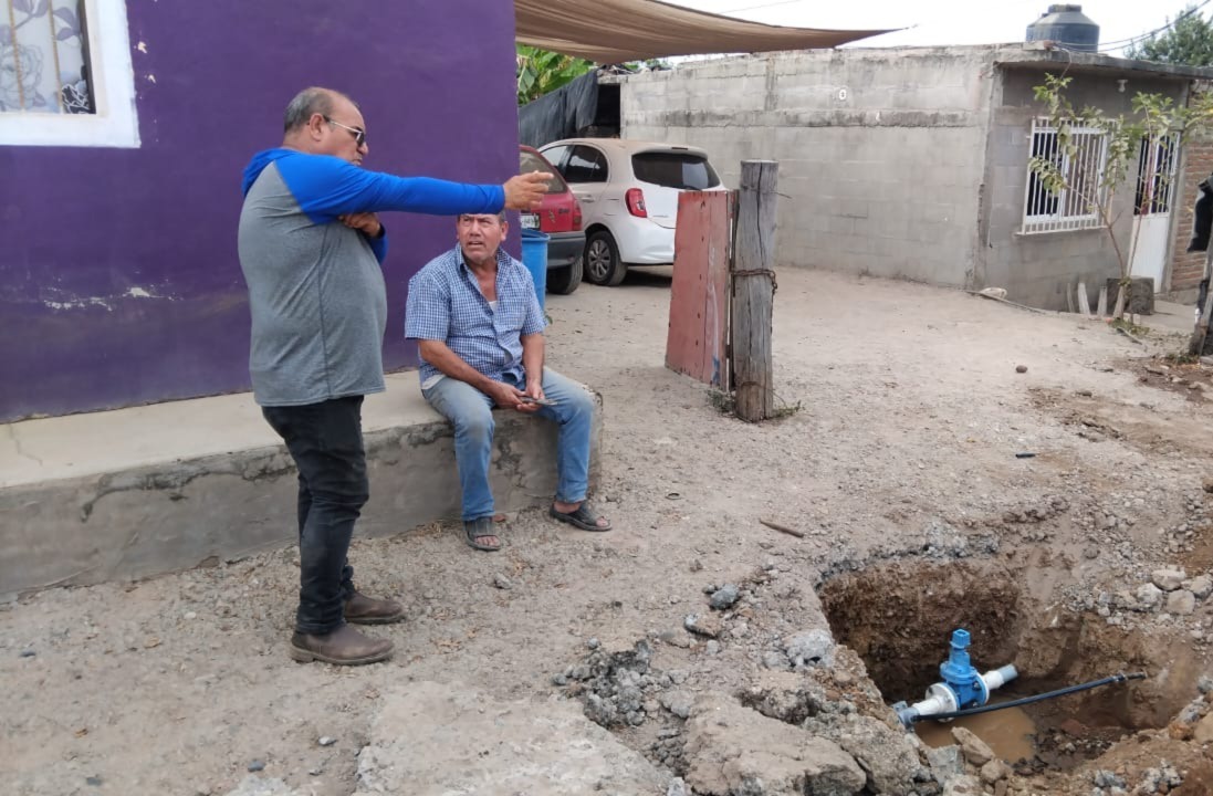Instalan válvula en El Vainillo, Mazatlán, Sinaloa
