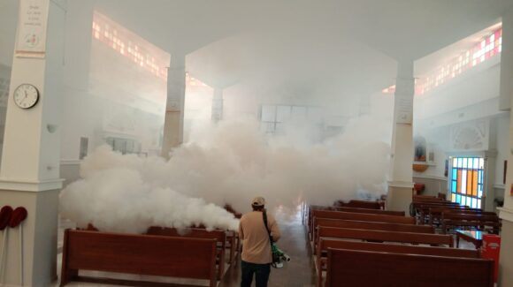 De manera preventiva, refuerza Salud acciones de fumigación previo a Semana Santa y Pascua en Sinaloa