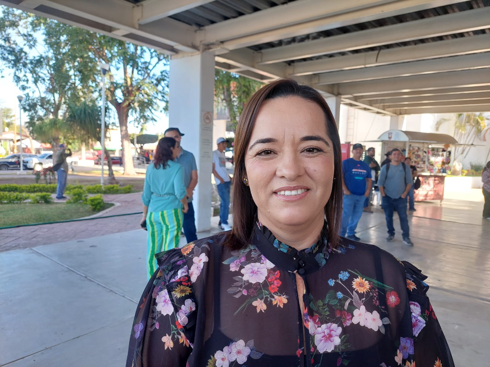 Isaura Bejarano Lugo, gerente de la Junta de Agua Potable y Alcantarillado de Salvador Alvarado
