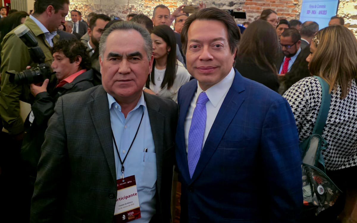 Jesús Madueña Molina y Mario Delgado Carrillo