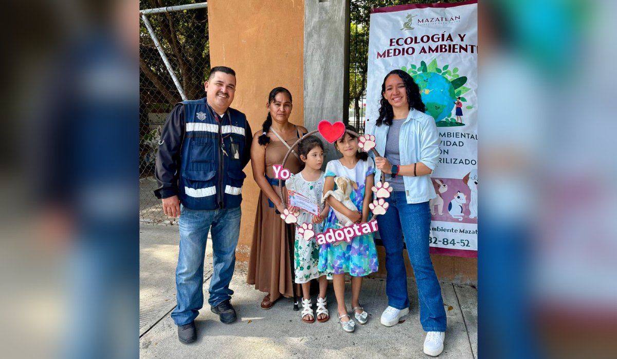 Jornada de adopción de mascotas en Mazatlán