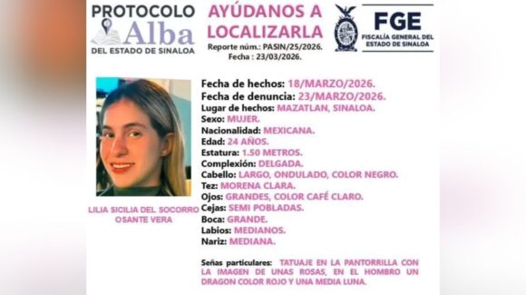 Desaparece joven en Villa Unión, Sinaloa; autoridades solicitan apoyo urgente