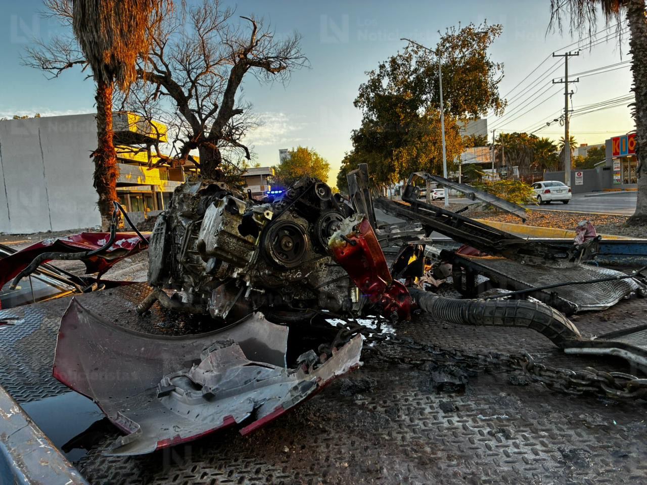 Joven sufre accidente en la 12 de Octubre de Los Mochis, Sin.