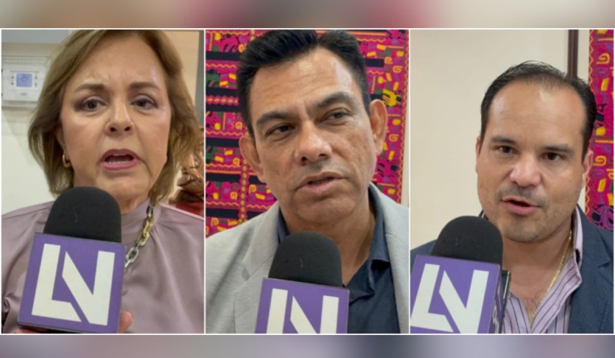 Kenia Moreno, Simón Enrique Dorado Huitrón y Roberto Junior Miranda Lagarda