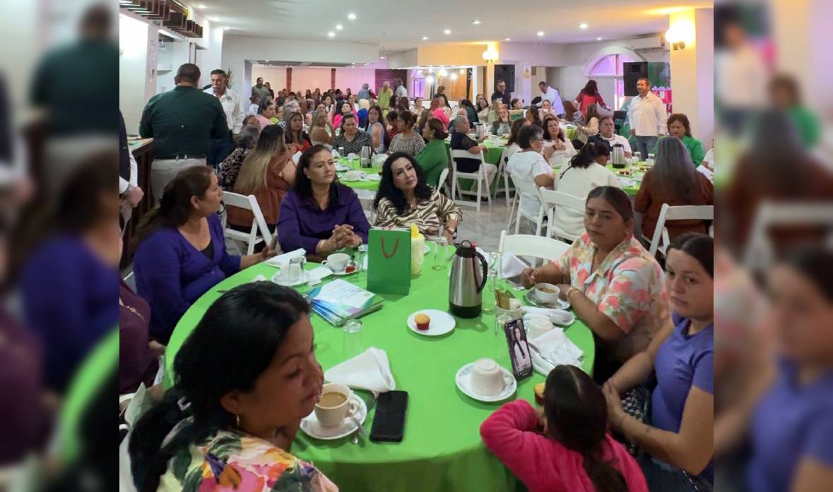 lideres del partido verde ecologista se reunieron con mujeres en guasave