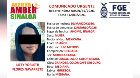 Sana y salva aparece Litzy Yorleth; está con su familia: Vicefiscalía