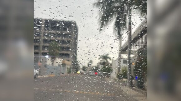 Se cumple el pronóstico: Cae lluvia ligera en algunas zonas de Culiacán
