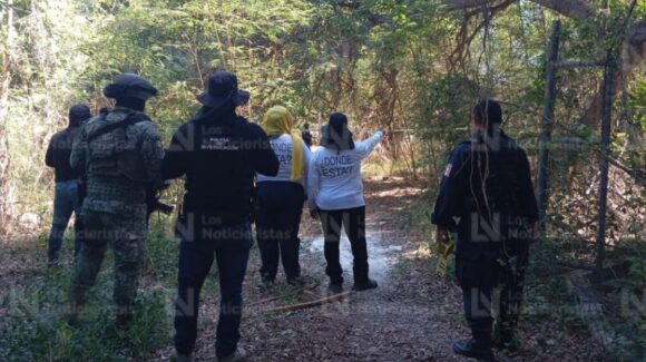 Madres en Lucha por tu Regreso a Casa, localiza un cadáver “encalado” en pista aérea de Villa Benito Juárez, Navolato, Sinaloa