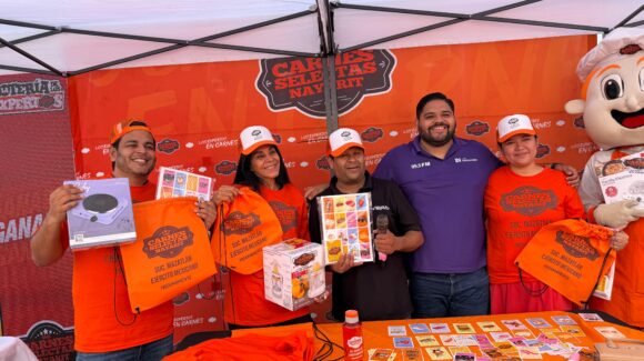 ¡Se va y se corre! Vibra Radio arma fiesta con la lotería de Mariconcho previo a la gran apertura de Carnes Selectas Nayarit en Mazatlán, Sinaloa