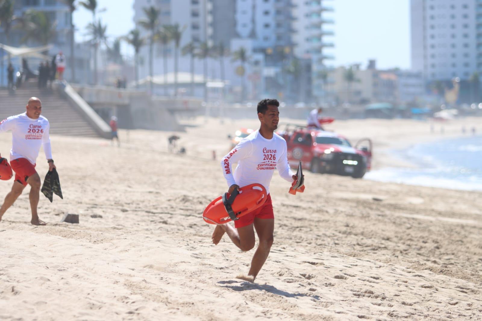 Realizan en Mazatlán macrosimulacro previo a Semana Santa