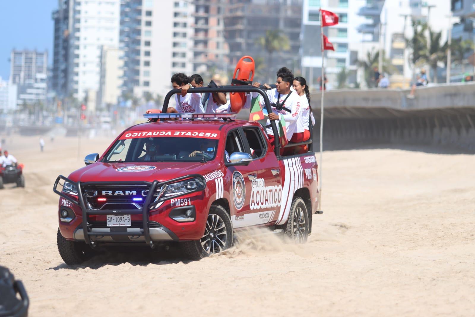 Realizan en Mazatlán macrosimulacro previo a Semana Santa