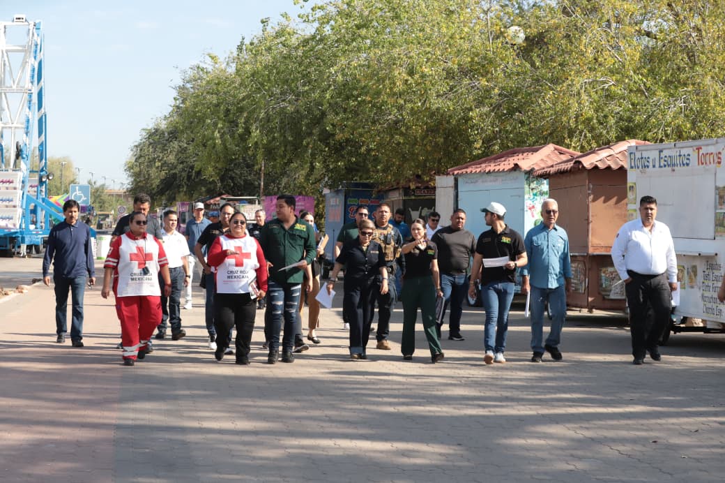 Supervisan Malecón de Guasave pevio a Carnaval