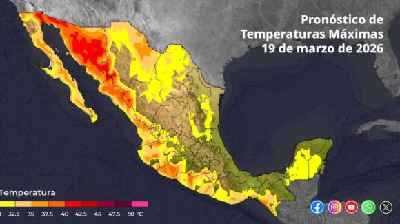 Hoy jueves inicia la nueva onda de calor en Sinaloa; estos son los municipios con temperaturas de hasta 42°C