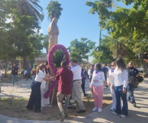 Marcha 8M en Los Mochis