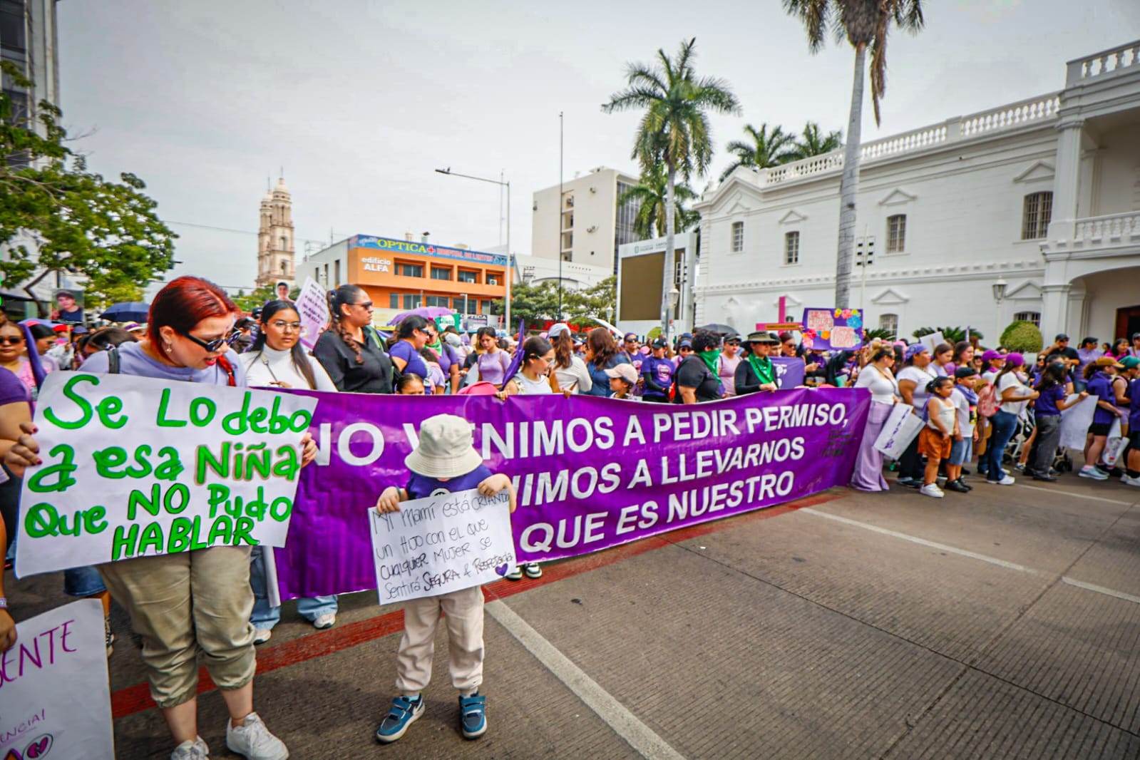 Marcha 8M en Culiacán