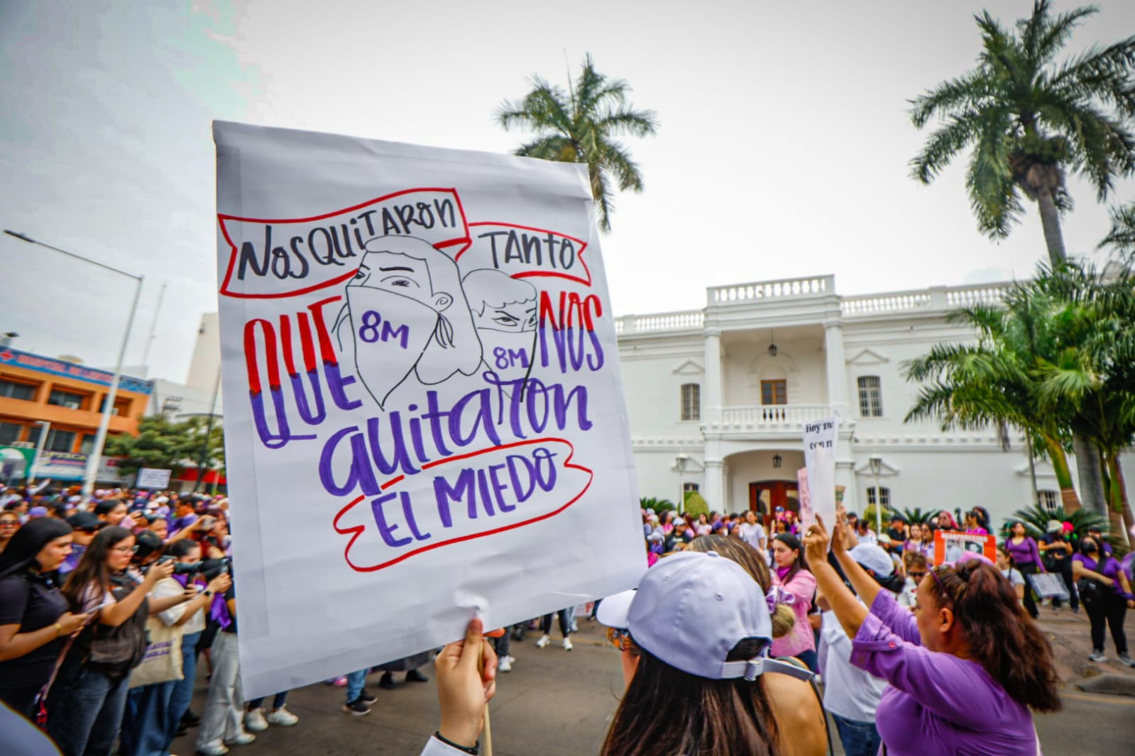 Marcha 8M en Culiacán