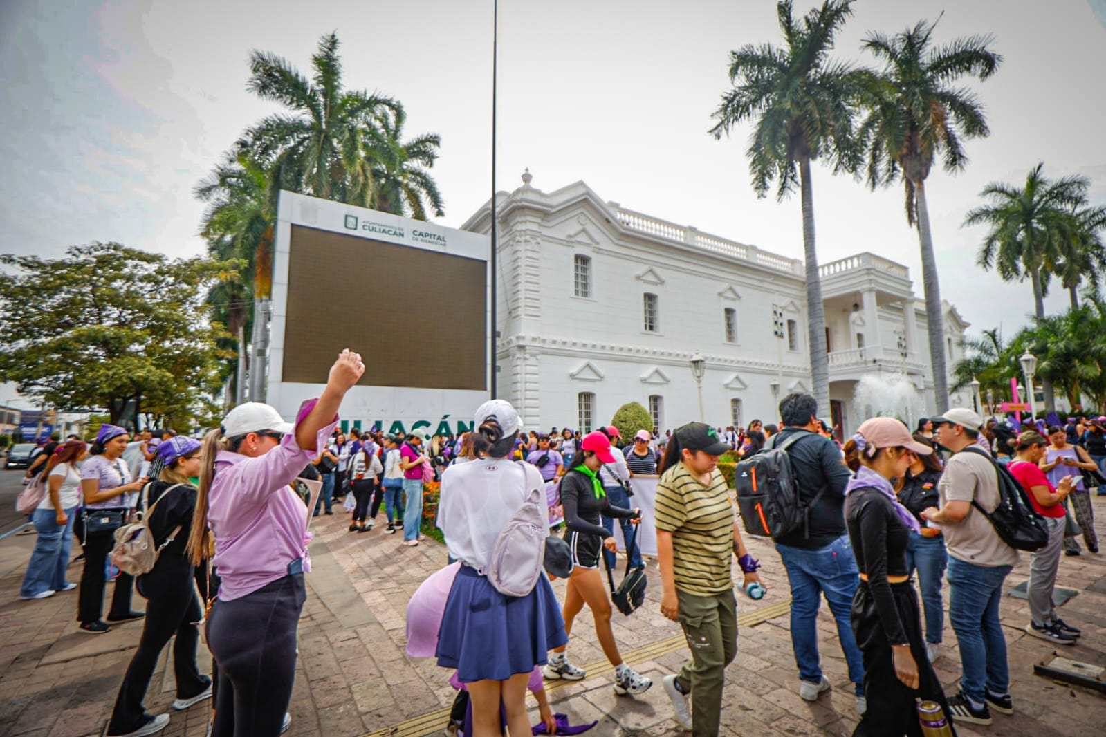 Marcha 8M en Culiacán