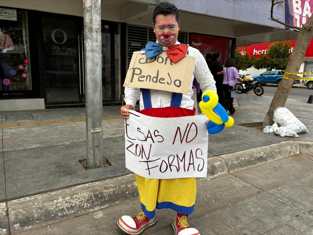 Marcha por el 8M en Los Mochis, Sinaloa