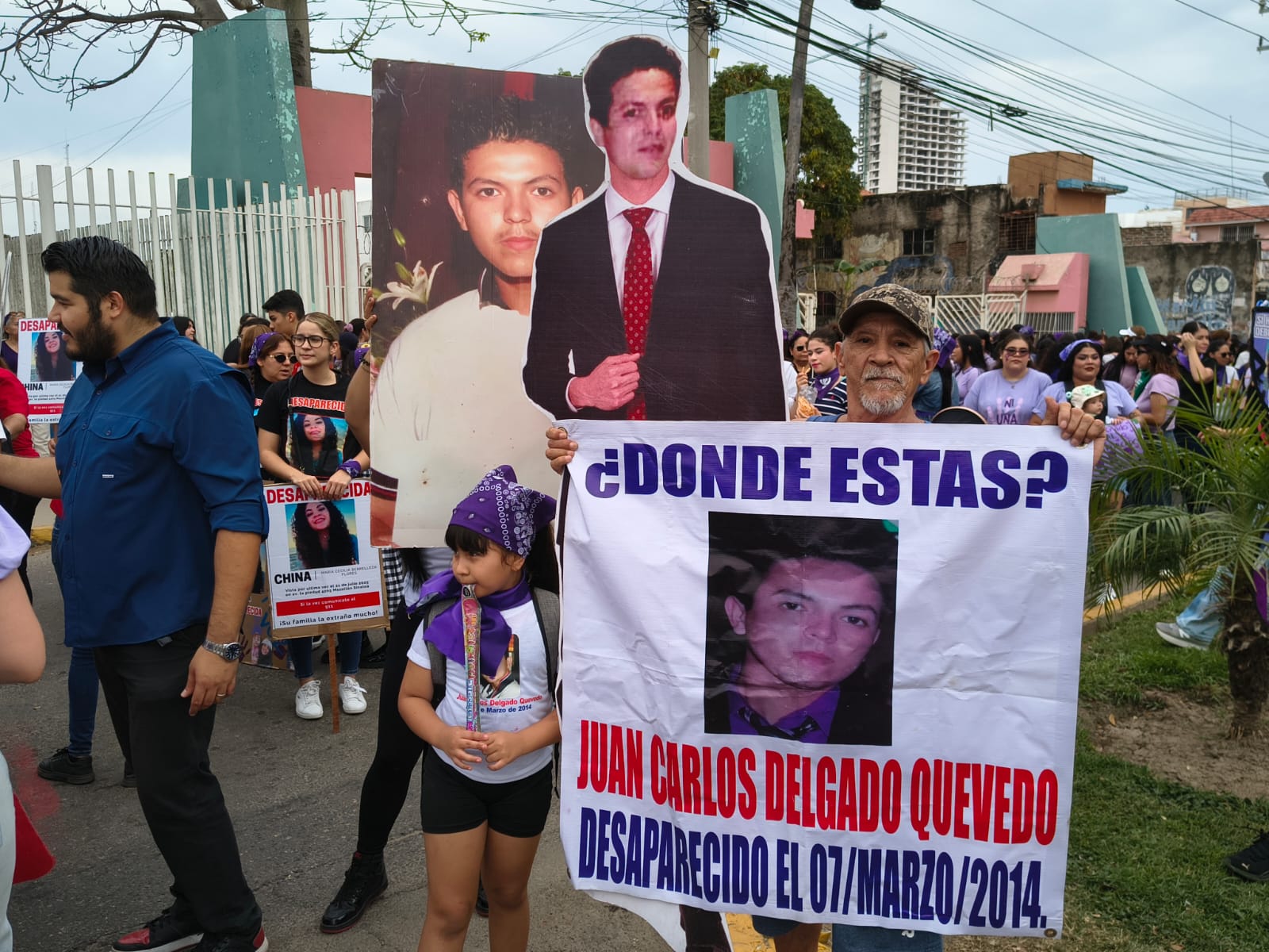 Marcha por el 8M en Mazatlán, Sinaloa