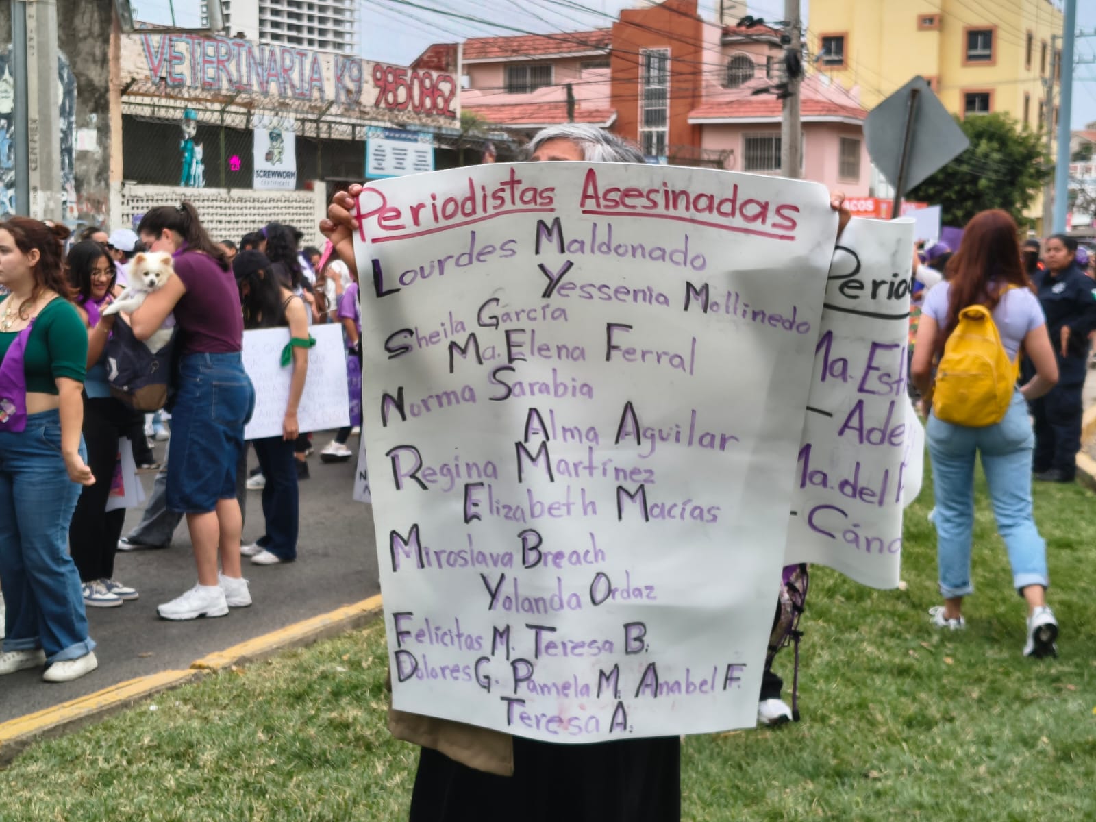 Marcha por el 8M en Mazatlán, Sinaloa