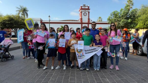 Unidos por la empatía; Mocorito, Sinaloa, alza la voz por la inclusión del autismo