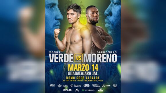 ¡Vence la báscula! Todo listo para la quinta pelea de Marco Verde como profesional en Guadalajara