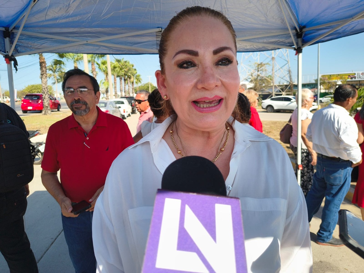 Maribel Chollet, presidenta del PRI en Mazatlán