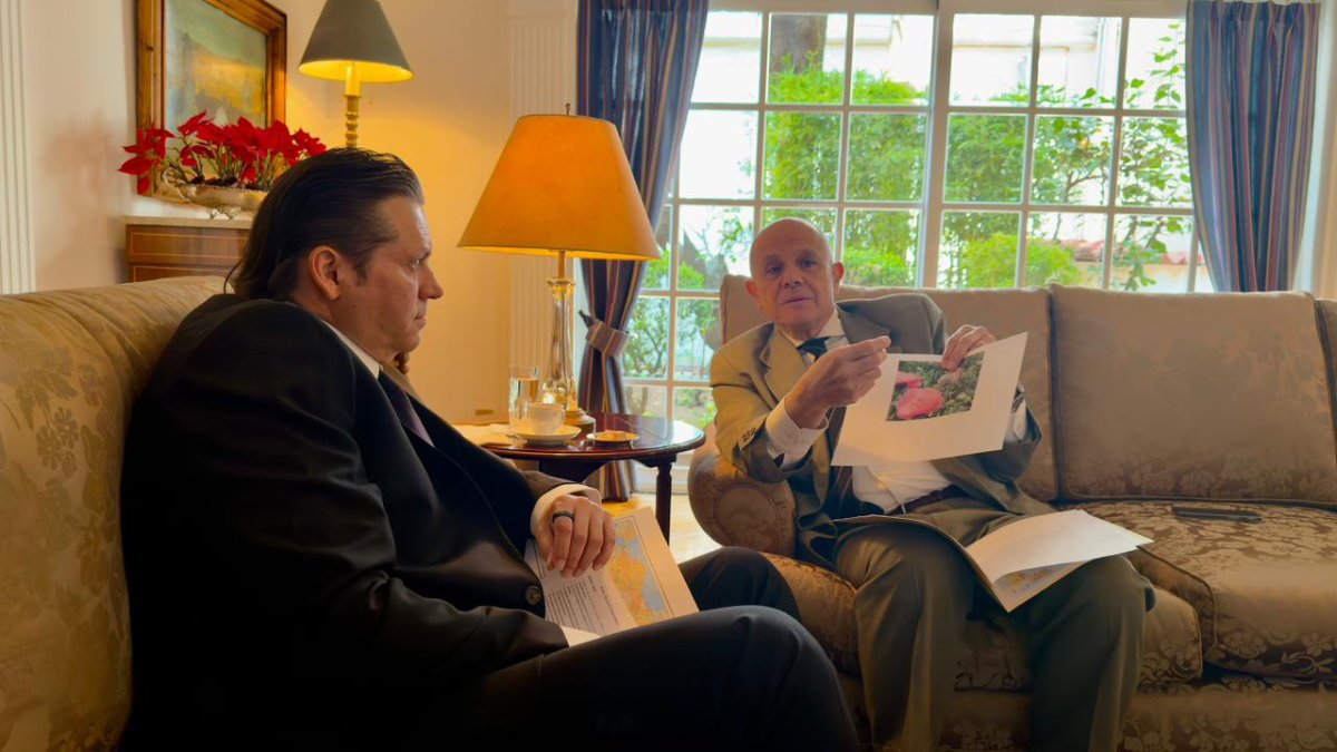 mario zamora gastelum en reunion de trabajo con embajador de la republica de turquia en mexico murat salim esenli