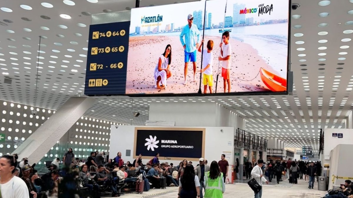 mazatlan en el aeropuerto de cdmx