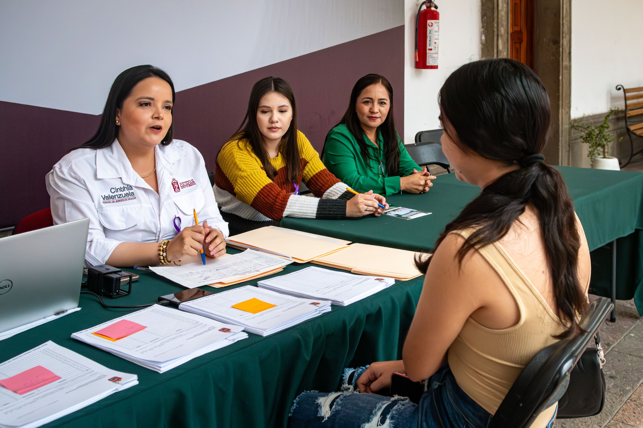 Mesa de registro