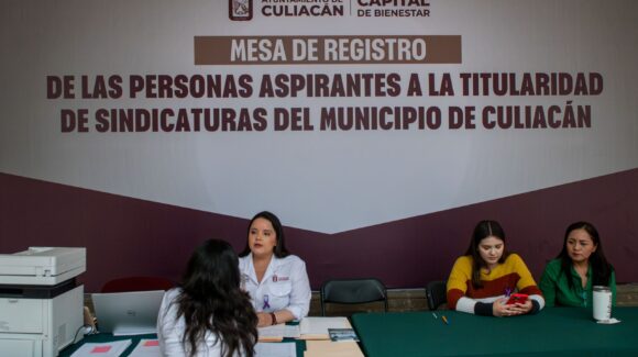 Ayuntamiento de Culiacán instala mesa receptora para aspirantes a síndicos y síndicas: ya son 32 interesados en participar