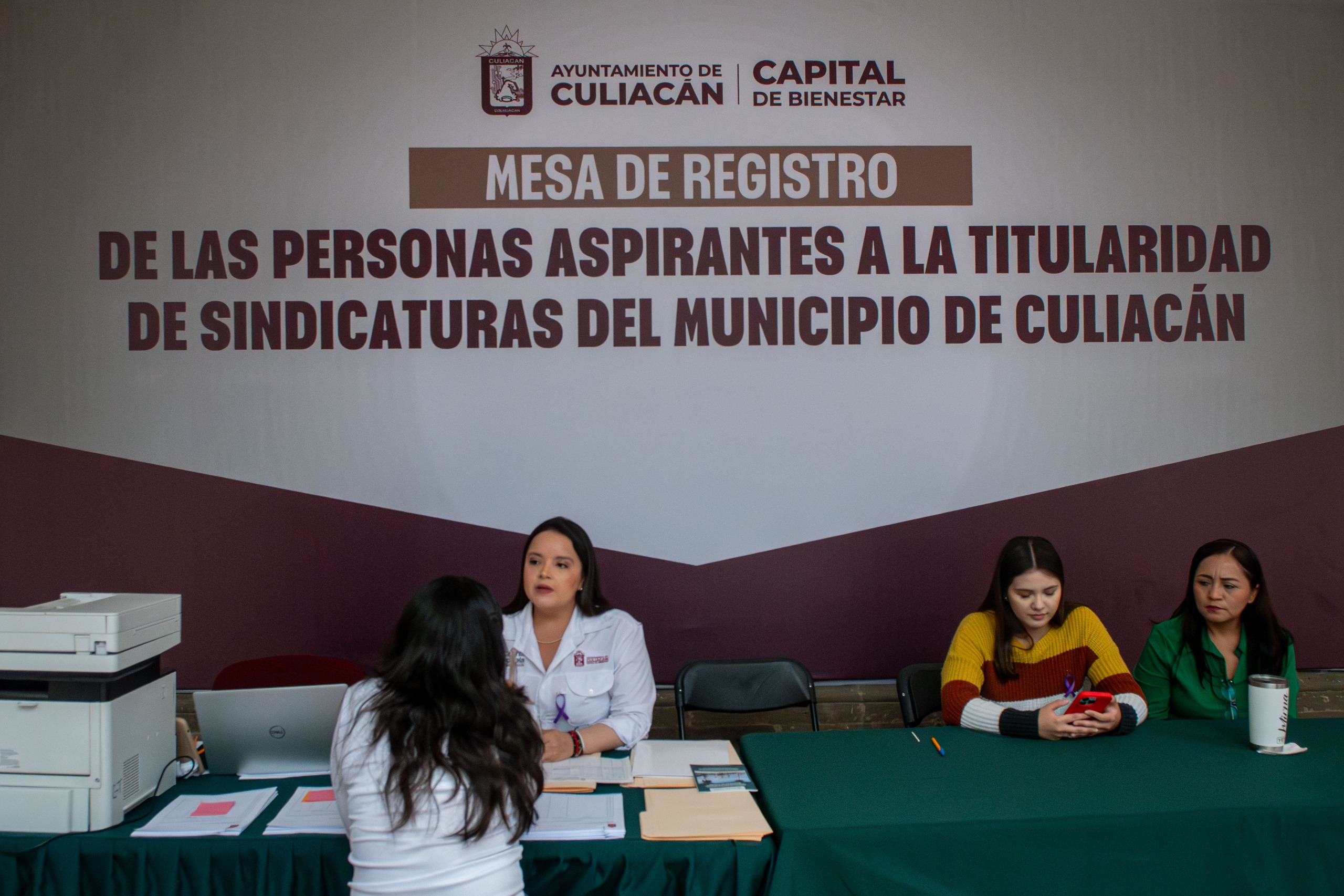 Mesa de registro