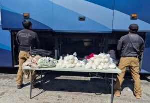 Metanfetamina asegurada en Escuinapa