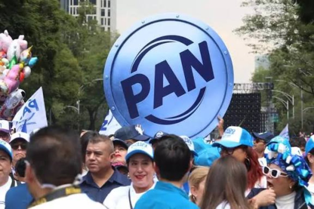 Militantes del PAN