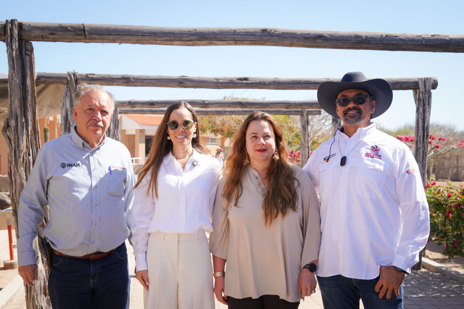 mireya sosa y otros funcionarios participaron de la celebracion del equinoccio de primavera en las labradas san ignacio